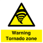 WV10357: Warning Tornado zone
