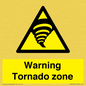 WV10357: Warning Tornado zone