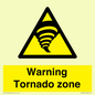 WV10357: Warning Tornado zone
