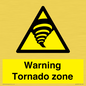 WV10357: Warning Tornado zone