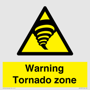 WV10357: Warning Tornado zone