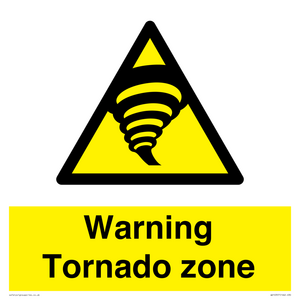 WV10357: Warning Tornado zone