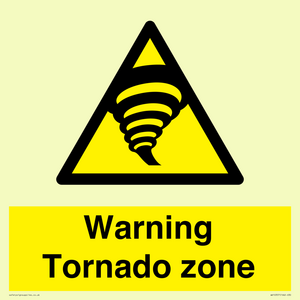 WV10357: Warning Tornado zone