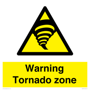 WV10357: Warning Tornado zone