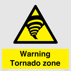 WV10357: Warning Tornado zone