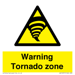 WV10357: Warning Tornado zone