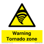 WV10357: Warning Tornado zone
