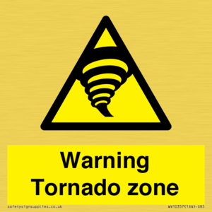 WV10357: Warning Tornado zone