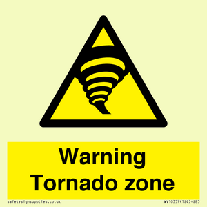 WV10357: Warning Tornado zone