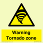 WV10357: Warning Tornado zone