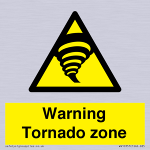 WV10357: Warning Tornado zone