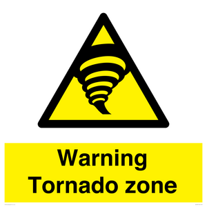WV10357: Warning Tornado zone