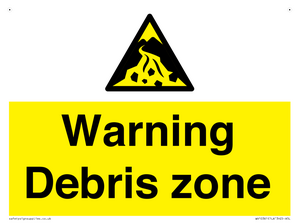 WV10361: Warning Debris zone