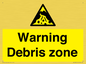 WV10361: Warning Debris zone