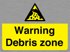 WV10361: Warning Debris zone