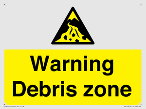 WV10361: Warning Debris zone