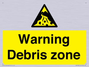 WV10361: Warning Debris zone