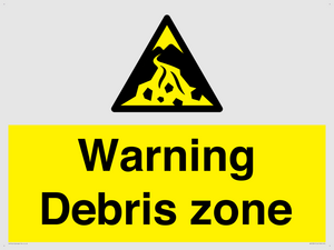 WV10361: Warning Debris zone