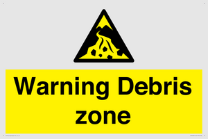 WV10361: Warning Debris zone