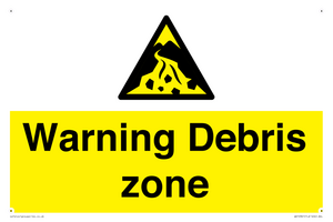WV10361: Warning Debris zone