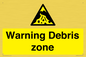 WV10361: Warning Debris zone