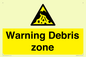 WV10361: Warning Debris zone