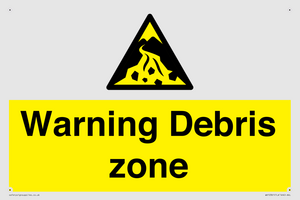 WV10361: Warning Debris zone
