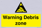 WV10361: Warning Debris zone