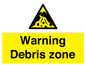 WV10361: Warning Debris zone