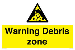 WV10361: Warning Debris zone