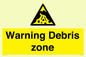 WV10361: Warning Debris zone