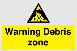 WV10361: Warning Debris zone