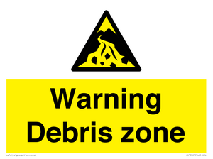 WV10361: Warning Debris zone