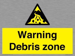 WV10361: Warning Debris zone