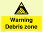 WV10361: Warning Debris zone