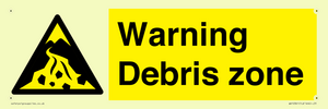 WV10361: Warning Debris zone