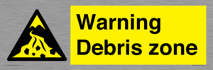 WV10361: Warning Debris zone