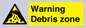 WV10361: Warning Debris zone