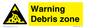 WV10361: Warning Debris zone
