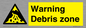 WV10361: Warning Debris zone