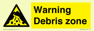WV10361: Warning Debris zone