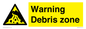 WV10361: Warning Debris zone