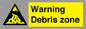WV10361: Warning Debris zone