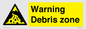 WV10361: Warning Debris zone