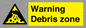 WV10361: Warning Debris zone