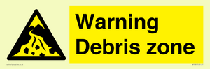 WV10361: Warning Debris zone