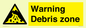 WV10361: Warning Debris zone