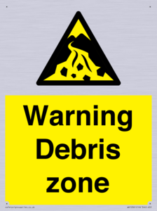 WV10361: Warning Debris zone
