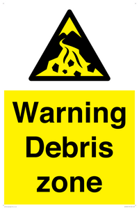 WV10361: Warning Debris zone