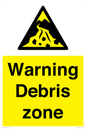WV10361: Warning Debris zone